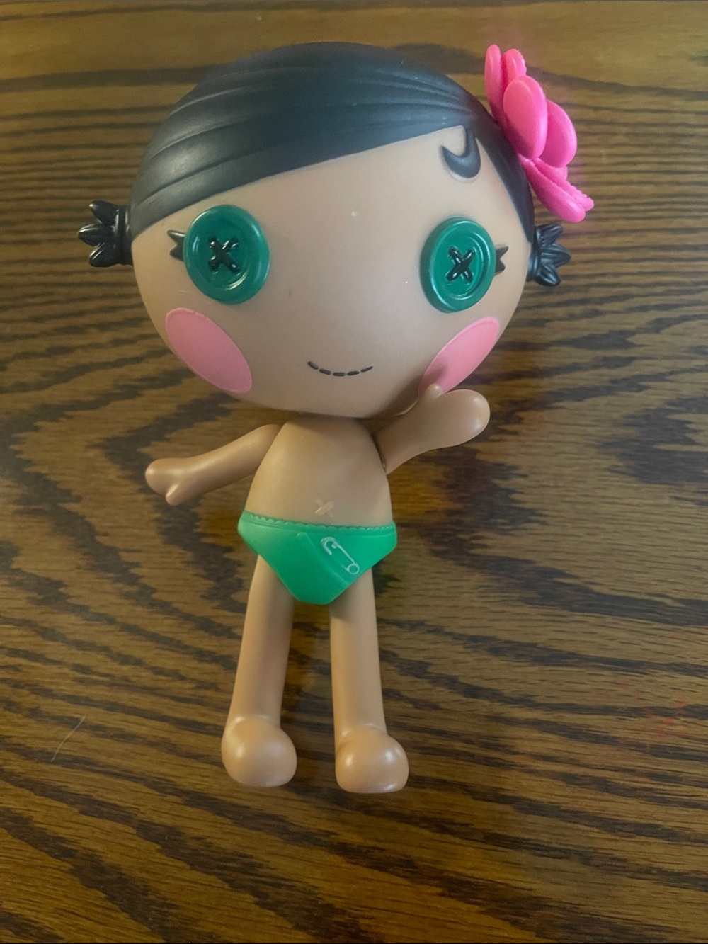 Lalaloopsy Littles Little Sister Kiwi Tiki 7” tall doll for imaginative play